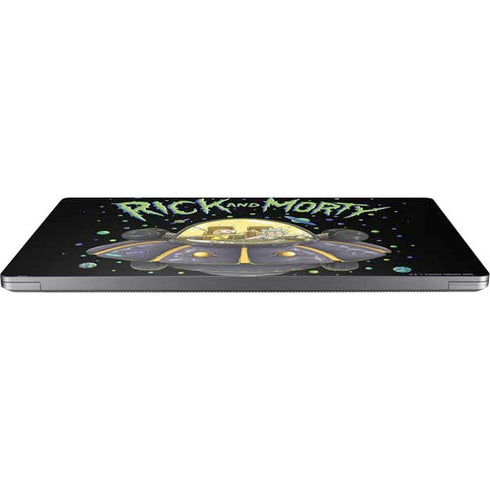 Adult Swim Rick and Morty Spaceship Universal Laptop 12in (9.8 x 6.8in) Skin