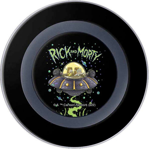 Adult Swim Rick and Morty Spaceship Wireless Charger Skin