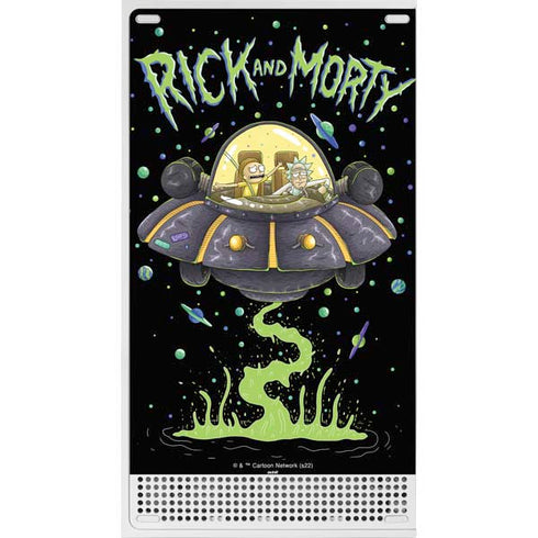 Adult Swim Rick and Morty Spaceship Xbox Series S Bundle Skin