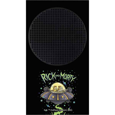 Adult Swim Rick and Morty Spaceship Xbox Series S Console Skin