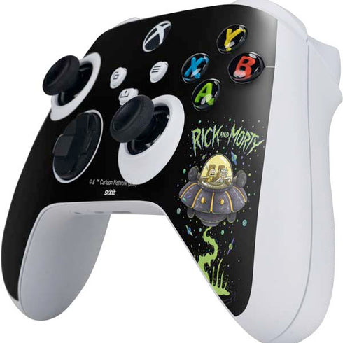 Adult Swim Rick and Morty Spaceship Xbox Series S Controller Skin