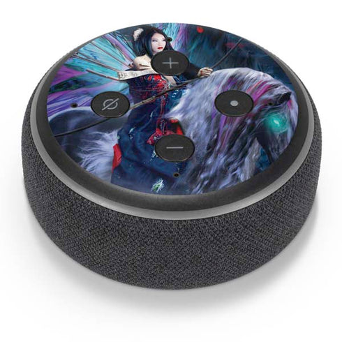 Ruth Thompson Ride of the Yokai Fairy and Dragon Amazon Echo Dot Skin