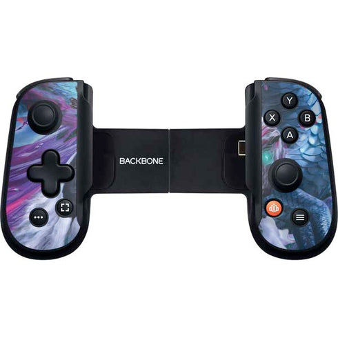 Ride of the Yokai Fairy and Dragon by Ruth Thompson Backbone One for iPhone Game Controller Skin
