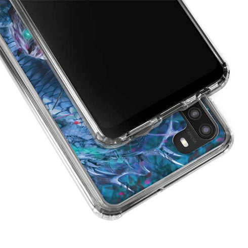 Ruth Thompson Ride of the Yokai Fairy and Dragon Galaxy A21 Clear Case