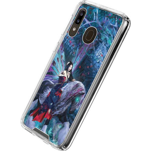Ruth Thompson Ride of the Yokai Fairy and Dragon Galaxy A30 Clear Case