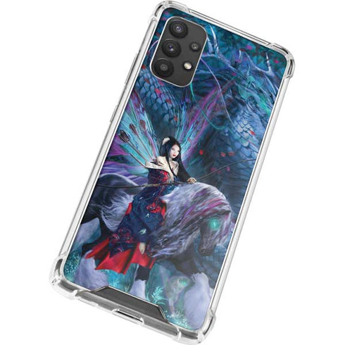 Ruth Thompson Ride of the Yokai Fairy and Dragon Galaxy A32 5G Clear Case