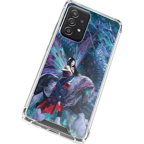 Ruth Thompson Ride of the Yokai Fairy and Dragon Galaxy A52 5G Clear Case
