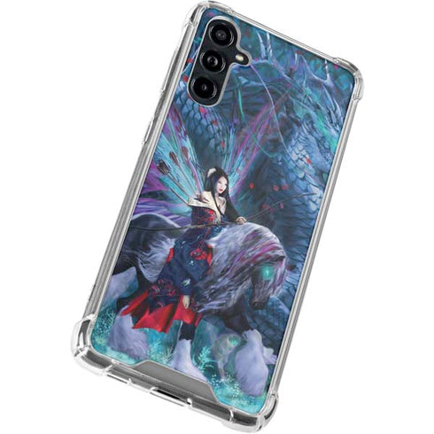 Ride of the Yokai Fairy and Dragon by Ruth Thompson Galaxy A54 5G Clear Case