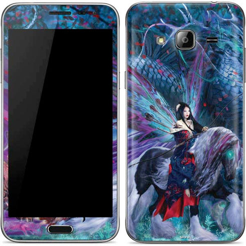 Ruth Thompson Ride of the Yokai Fairy and Dragon Galaxy J3 Skin