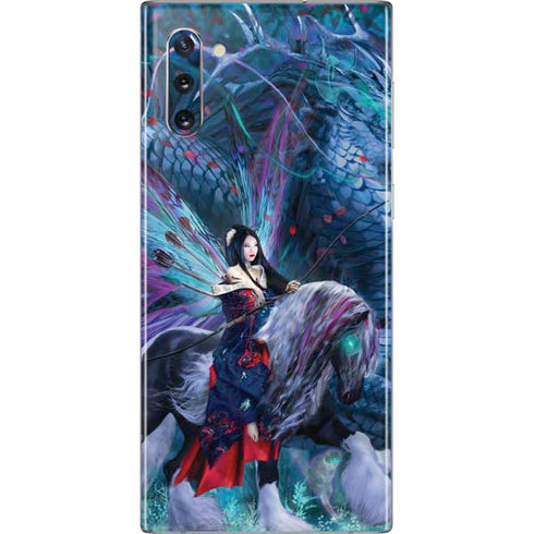 Ruth Thompson Ride of the Yokai Fairy and Dragon Galaxy Note 10 Skin