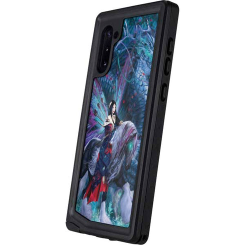 Ruth Thompson Ride of the Yokai Fairy and Dragon Galaxy Note 10 Waterproof Case