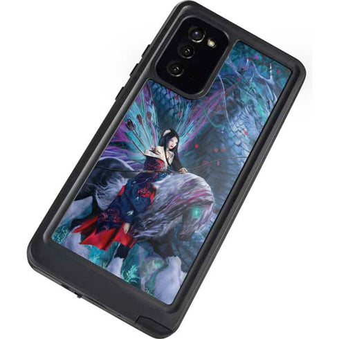 Ruth Thompson Ride of the Yokai Fairy and Dragon Galaxy Note20 5G Waterproof Case