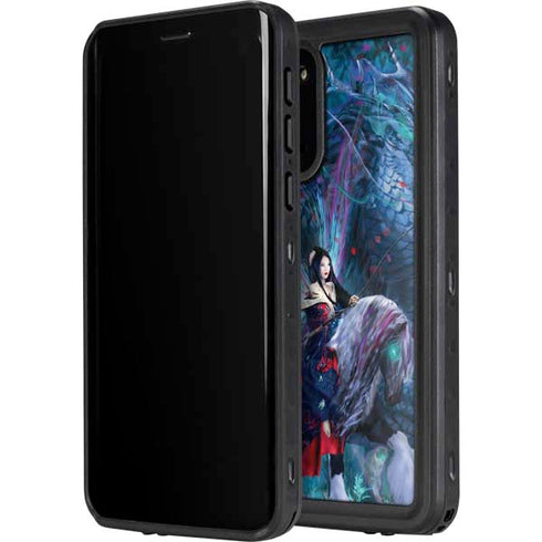 Ruth Thompson Ride of the Yokai Fairy and Dragon Galaxy S20 Plus Waterproof Case