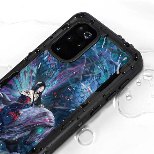 Ruth Thompson Ride of the Yokai Fairy and Dragon Galaxy S20 Plus Waterproof Case