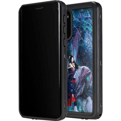 Ruth Thompson Ride of the Yokai Fairy and Dragon Galaxy S20 Waterproof Case