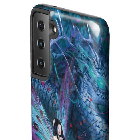 Ruth Thompson Ride of the Yokai Fairy and Dragon Galaxy S21 FE Pro Case