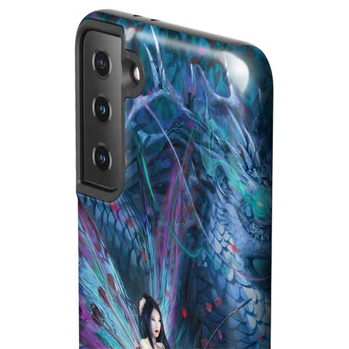 Ruth Thompson Ride of the Yokai Fairy and Dragon Galaxy S21 Plus 5G Pro Case