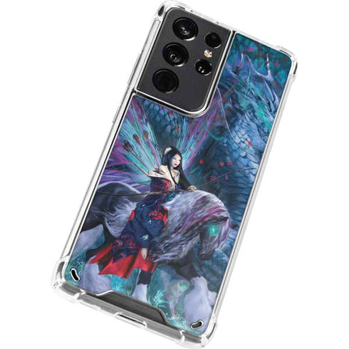 Ruth Thompson Ride of the Yokai Fairy and Dragon Galaxy S21 Ultra 5G Clear Case