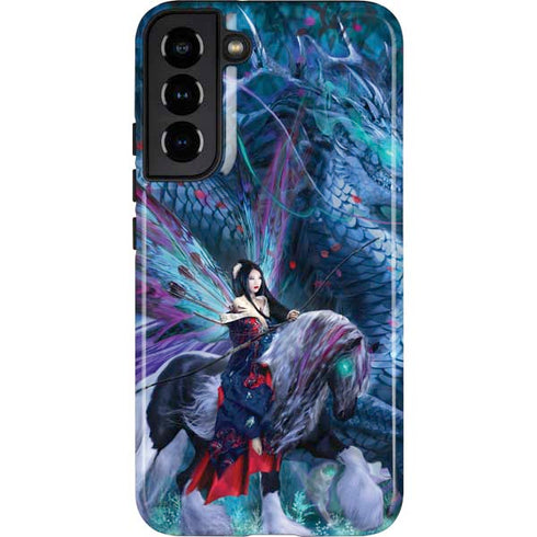 Ruth Thompson Ride of the Yokai Fairy and Dragon Galaxy S22 Plus Pro Case