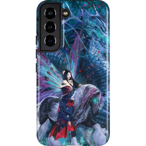 Ruth Thompson Ride of the Yokai Fairy and Dragon Galaxy S22 Pro Case