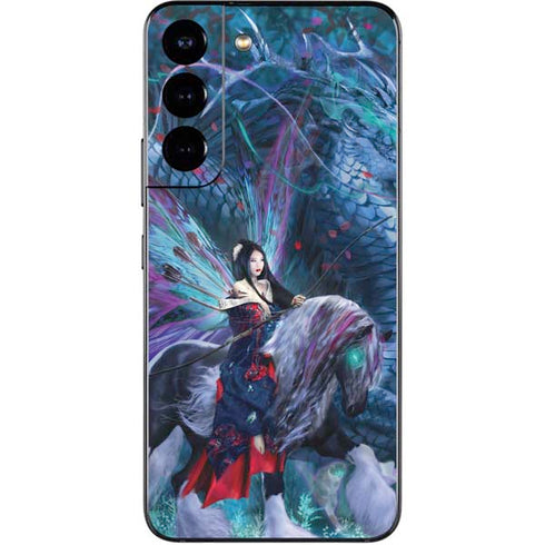 Ruth Thompson Ride of the Yokai Fairy and Dragon Galaxy S22 Skin