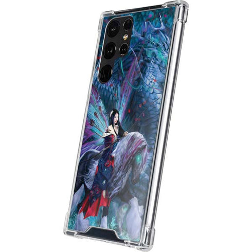 Ruth Thompson Ride of the Yokai Fairy and Dragon Galaxy S22 Ultra Clear Case