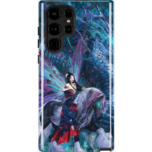 Ruth Thompson Ride of the Yokai Fairy and Dragon Galaxy S22 Ultra Pro Case