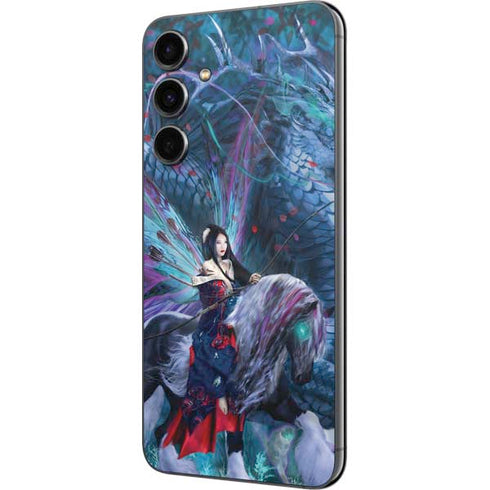 Ride of the Yokai Fairy and Dragon by Ruth Thompson Galaxy S23 FE Skin
