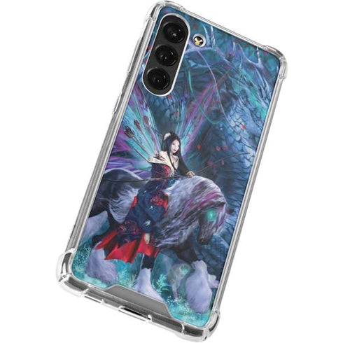 Ruth Thompson Ride of the Yokai Fairy and Dragon Galaxy S23 Plus Clear Case