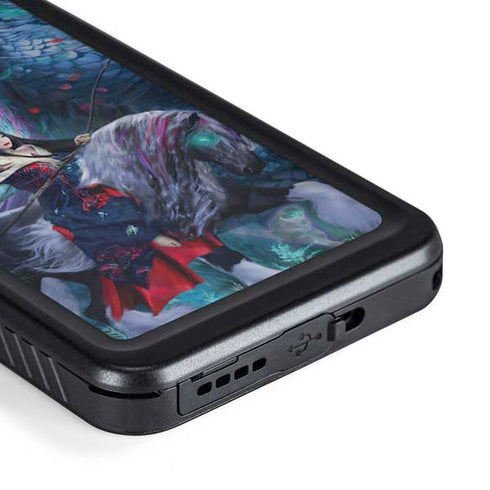 Ruth Thompson Ride of the Yokai Fairy and Dragon Galaxy S23 Plus Waterproof Case