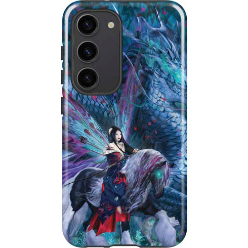 Ruth Thompson Ride of the Yokai Fairy and Dragon Galaxy S23 Pro Case