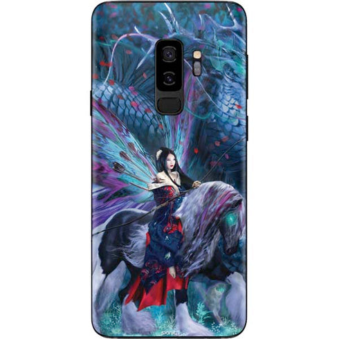 Ruth Thompson Ride of the Yokai Fairy and Dragon Galaxy S9 Plus Skin