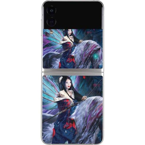 Ruth Thompson Ride of the Yokai Fairy and Dragon Galaxy Z Flip3 5G Skin