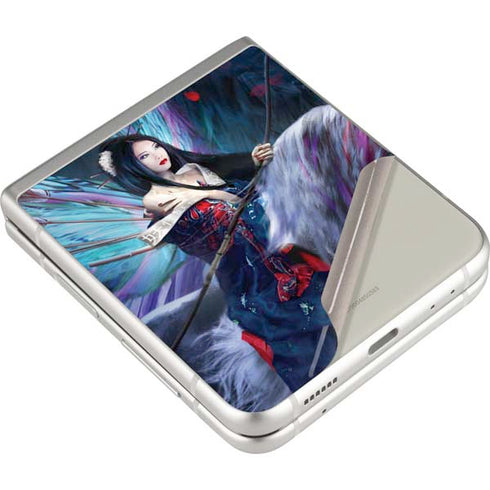 Ruth Thompson Ride of the Yokai Fairy and Dragon Galaxy Z Flip3 5G Skin