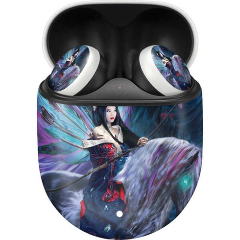 Ruth Thompson Ride of the Yokai Fairy and Dragon Google Pixel Buds Skin