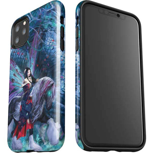 Ruth Thompson Ride of the Yokai Fairy and Dragon iPhone 11 Pro Max Impact Case