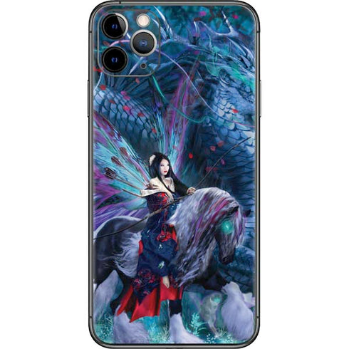 Ruth Thompson Ride of the Yokai Fairy and Dragon iPhone 11 Pro Max Skin