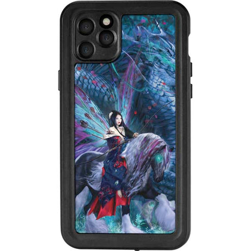 Ruth Thompson Ride of the Yokai Fairy and Dragon iPhone 11 Pro Max Waterproof Case