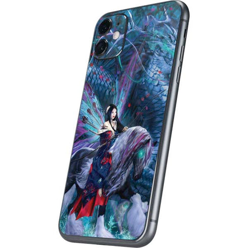 Ruth Thompson Ride of the Yokai Fairy and Dragon iPhone 11 Skin