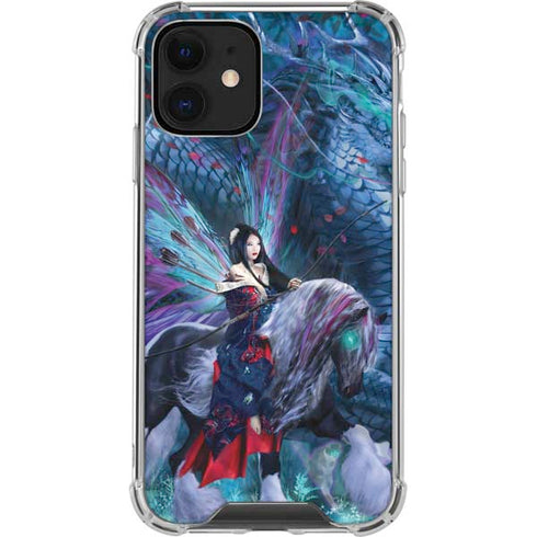 Ruth Thompson Ride of the Yokai Fairy and Dragon iPhone 12 Clear Case