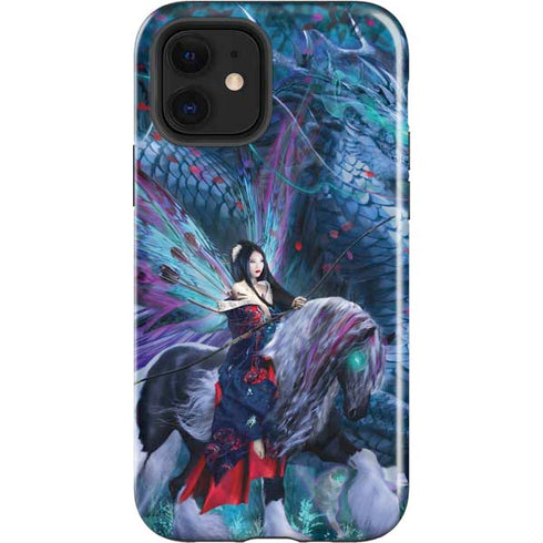 Ruth Thompson Ride of the Yokai Fairy and Dragon iPhone 12 Impact Case