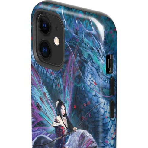 Ruth Thompson Ride of the Yokai Fairy and Dragon iPhone 12 Impact Case