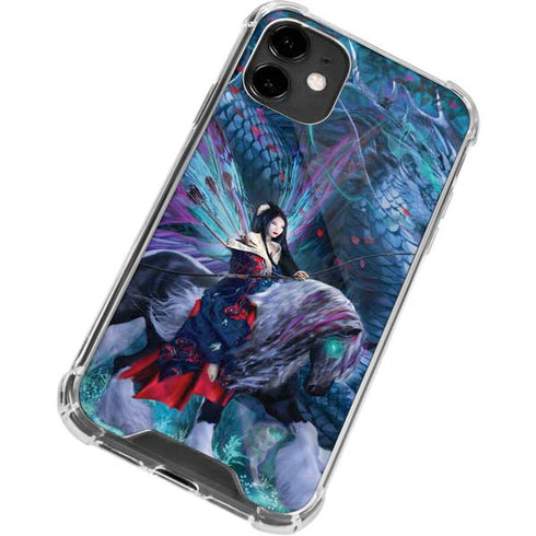 Ruth Thompson Ride of the Yokai Fairy and Dragon iPhone 12 Mini Clear Case