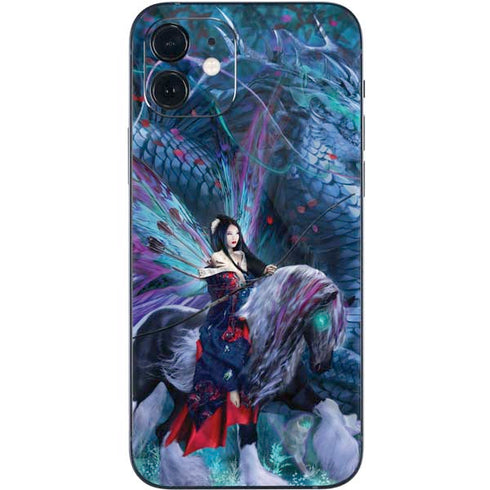 Ruth Thompson Ride of the Yokai Fairy and Dragon iPhone 12 Mini Skin