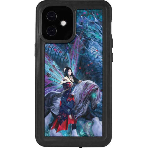 Ruth Thompson Ride of the Yokai Fairy and Dragon iPhone 12 Mini Waterproof Case