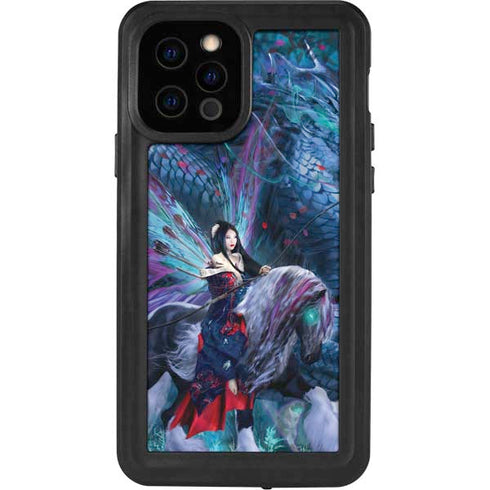 Ruth Thompson Ride of the Yokai Fairy and Dragon iPhone 12 Pro Waterproof Case