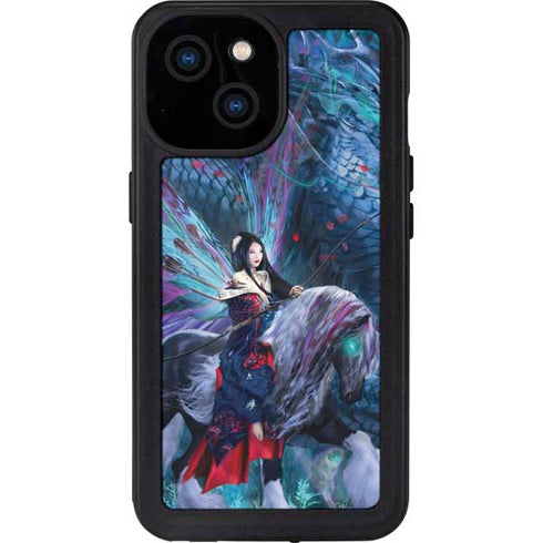 Ruth Thompson Ride of the Yokai Fairy and Dragon iPhone 13 Mini Waterproof Case