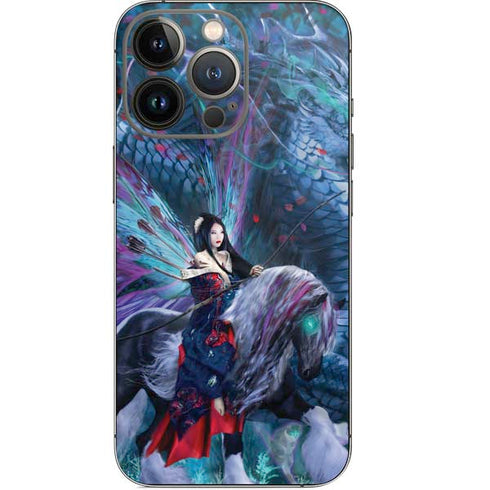 Ruth Thompson Ride of the Yokai Fairy and Dragon iPhone 13 Pro Skin