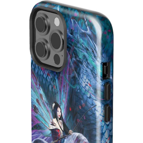 Ride of the Yokai Fairy and Dragon by Ruth Thompson iPhone 15 Pro Max Impact Case