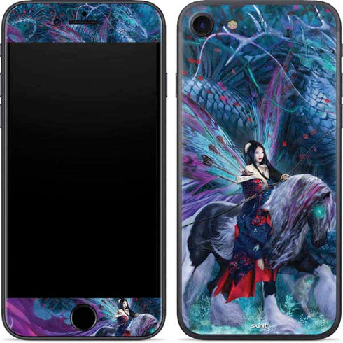 Ruth Thompson Ride of the Yokai Fairy and Dragon iPhone 8 Skin